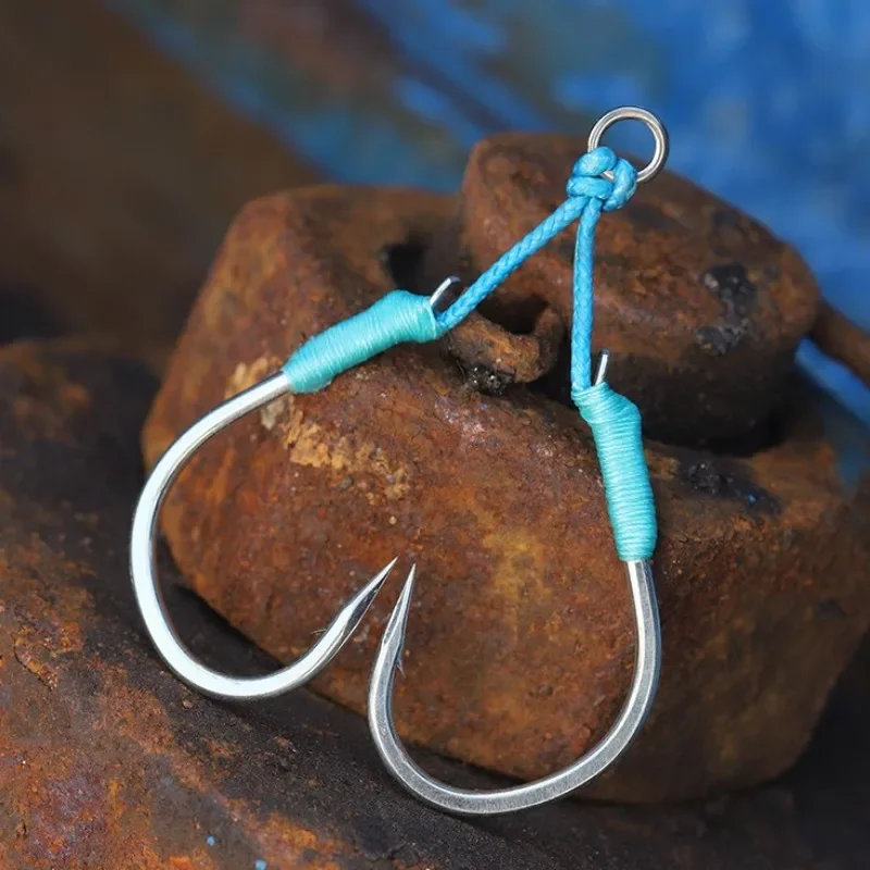 Anzuelos de pesca Jigging con señuelo auxiliar BKK SF Lentus M - imagen 4