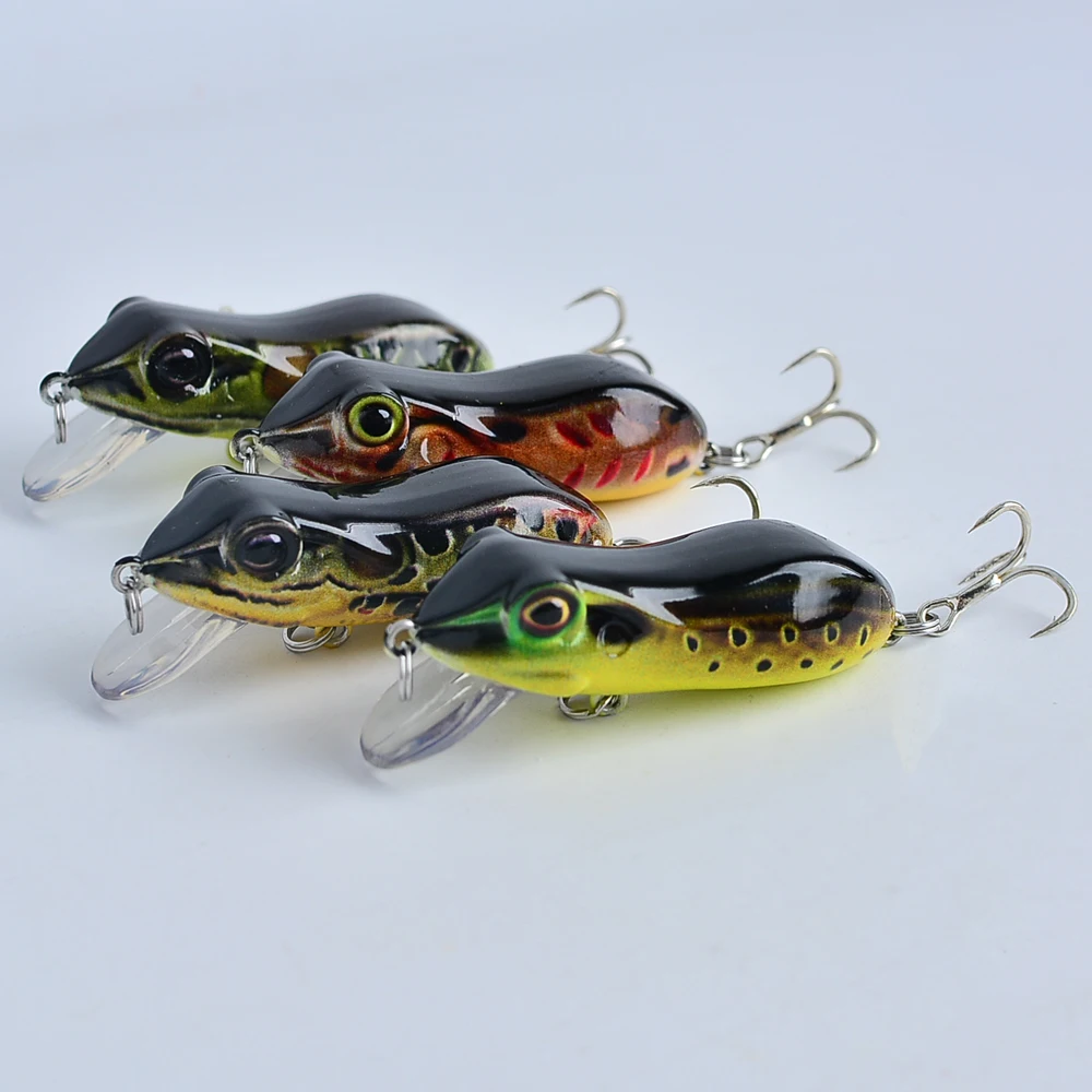 Crankbait con láser, ojos 3D y anzuelos triples - imagen 3