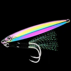 Cuchara de Jigging Metálica – Señuelo Hundible para Pesca de Lubina