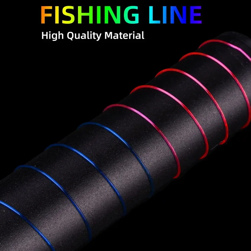Línea principal de 500m/línea de pesca de nailon monofilamento con punta, Material japonés, sin línea de pesca, lubina, carpa, accesorios de pesca - imagen 5