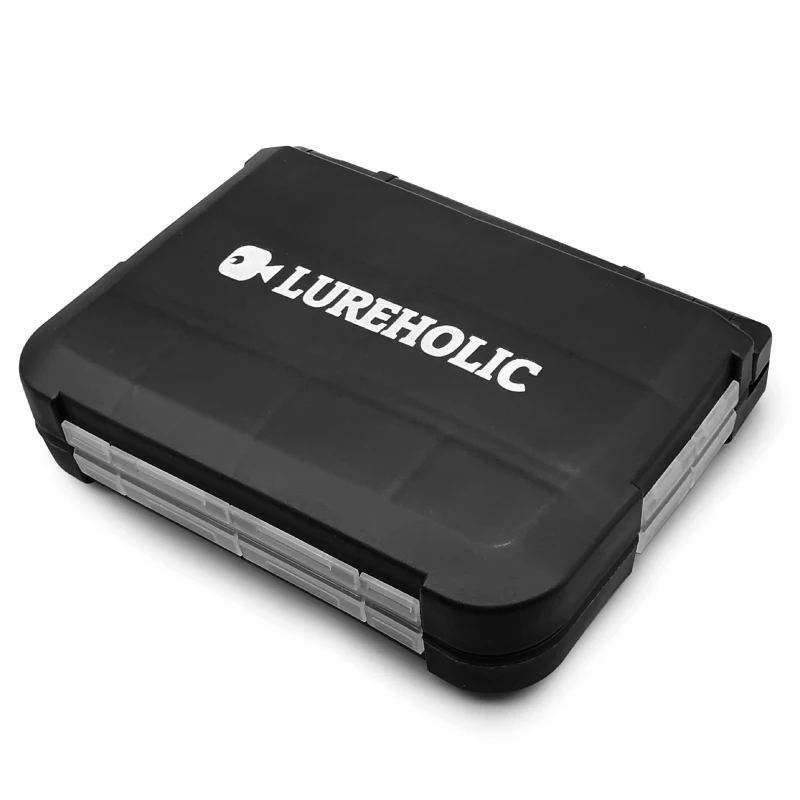 LUREHOLIC Cajas de aparejos de pesca para accesorios de señuelo, broche de almacenamiento, giratorio, cabeza de plantilla, anzuelos, cebos de señuelo Aji, pesas de tungsteno, etc. - imagen 3