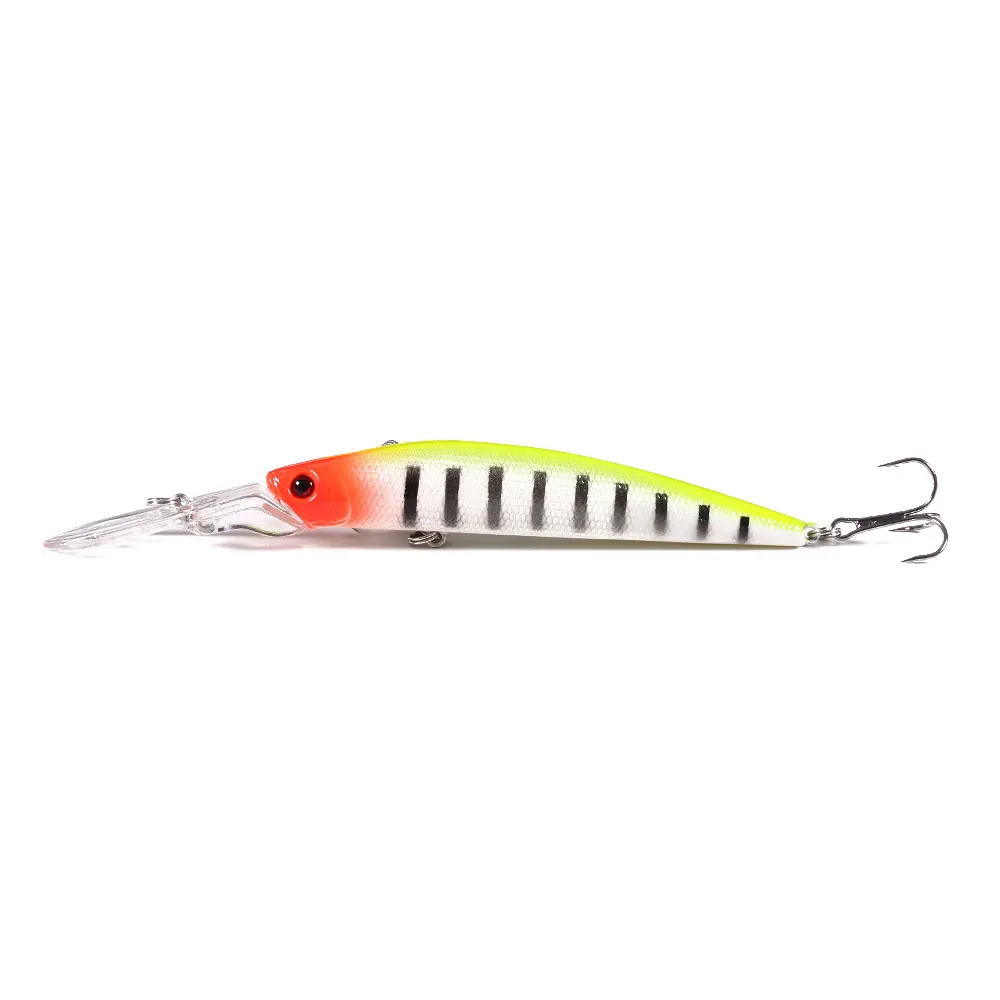 Juego de Señuelos de Pesca de pececillo grande, 10 Uds., 14,5 cm, 14,7g, cebos duros para curricán, Wobblers artificiales para pesca, Lucio, lubina, perca, kit de señuelos - imagen 3