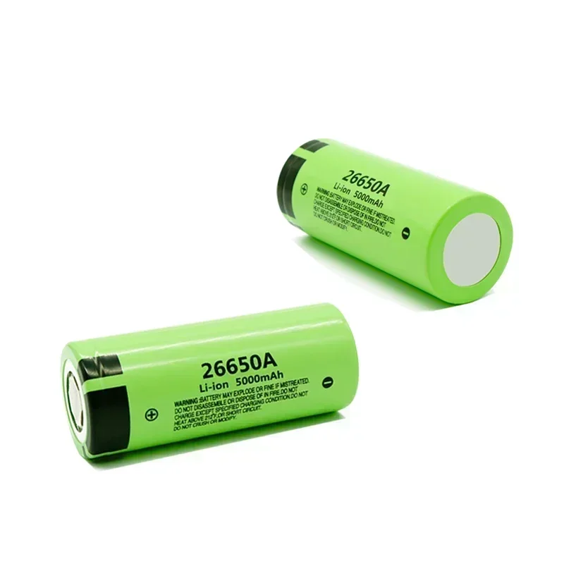 Batería Panasonic 26650A recargable – Litio alta capacidad para pesca - imagen 5