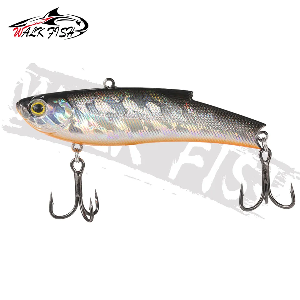 WALK Fish-señuelo de pesca con vibración VIB, 23g, 33g, Rattlin Iscas de fundición larga, Wobbler Artificial, cebo duro de plástico para toda la carpa nadada - imagen 5