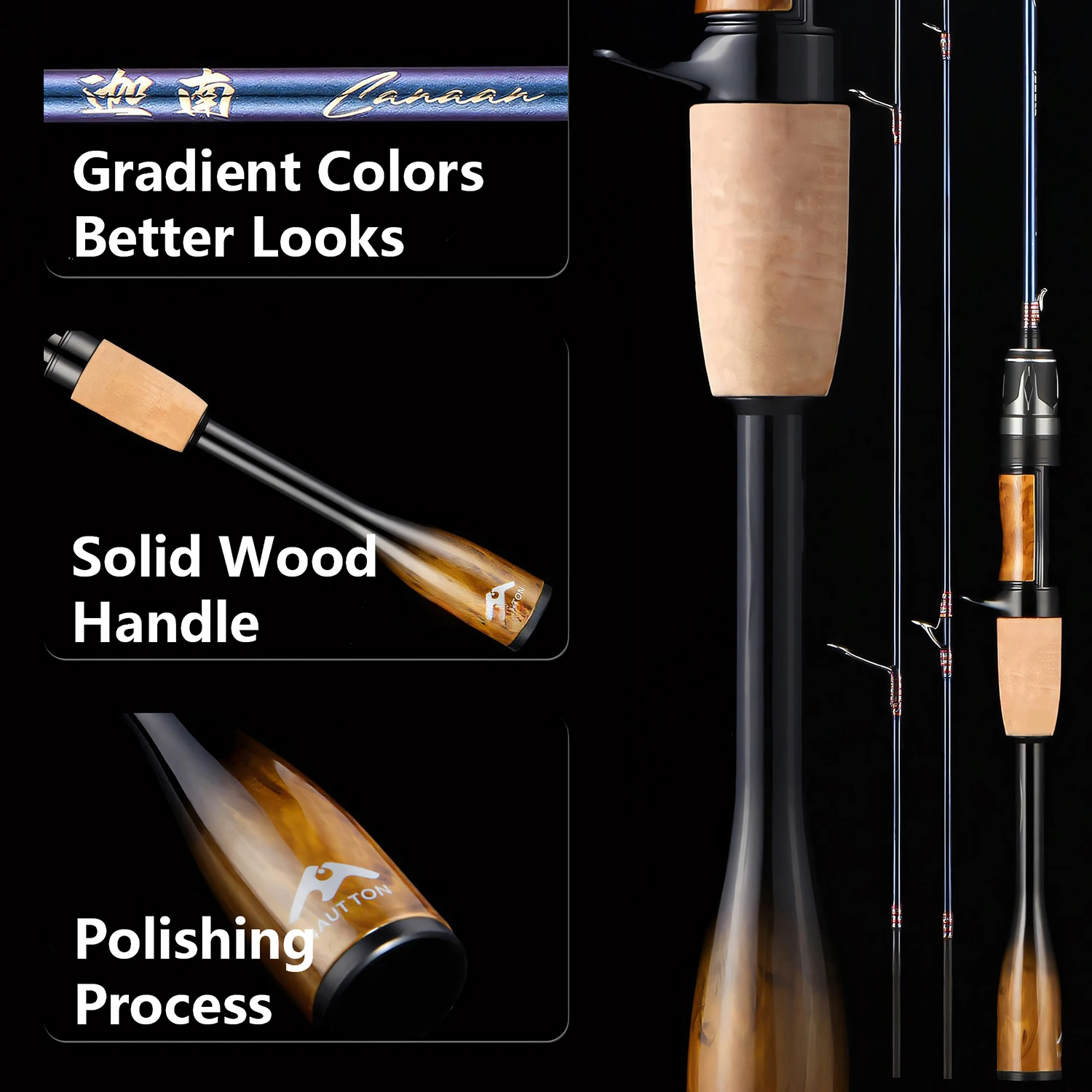 Anillos guía FUJI UL caña de pescar ultraligera de fibra de carbono, caña giratoria/caída, trucha, lubina, caña de pescar de carpa, herramienta de caña de pescar Stream - imagen 4