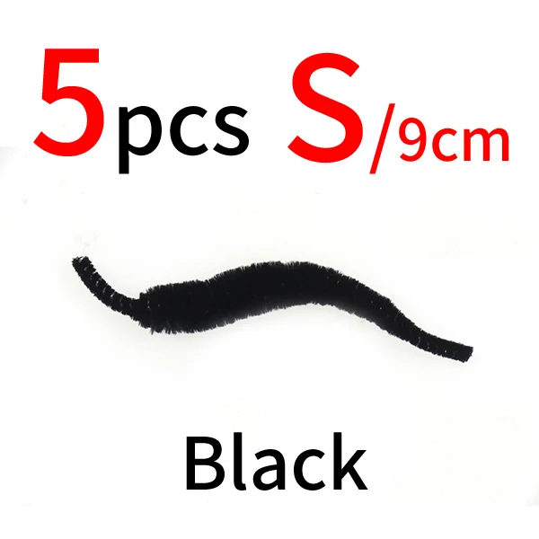 5pcs black S