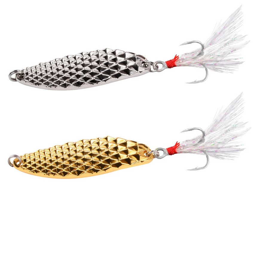 Señuelo giratorio de Metal para Pesca de trucha, cebo Artificial de lentejuelas, 5g-20g, 1 unidad - imagen 3