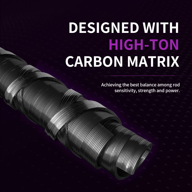 SWEEPFIRE-caña de pescar de fibra de carbono, 4 secciones, 5-30g, señuelo de peso, 1,9 m, 2,1 m, 2,7 m - imagen 2