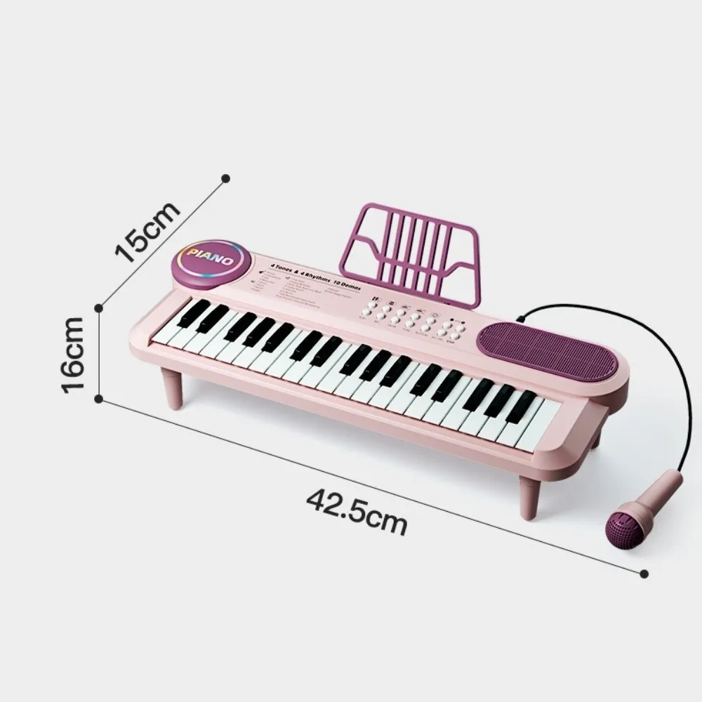 Piano Electrónico 37 Teclas con Micrófono para Niños - imagen 5