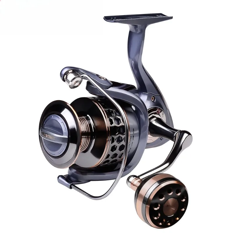 Carrete de pesca DR Full Metal Line Cup, ruedas giratorias LUYA, carretes de varilla de mar, rueda giratoria de descarga frontal 3BB 5-10kg, potencia de tracción - imagen 2