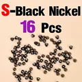 16Pcs Black Nickel S