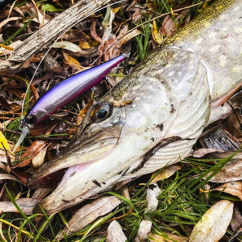 TSURINOYA 115S NYX SinKing Minnow Jerkbait 18,5g 115mm sistema de agua salada señuelo de pesca profesional Artificial