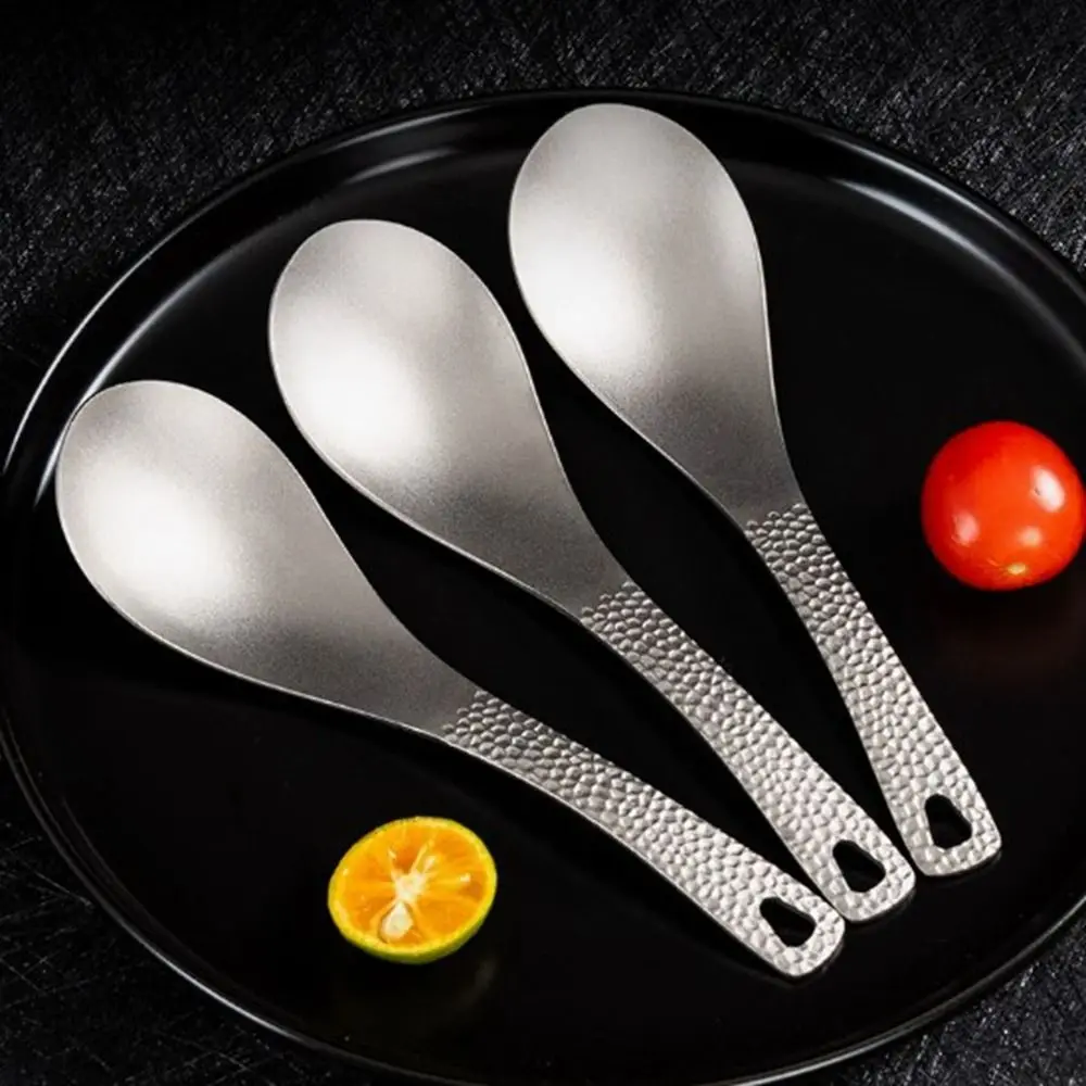 Cuchara multifuncional de titanio puro 5 en 1, utensilios de cocina portátiles ultraligeros de titanio para acampar, cortador, tenedor, cuchara, abridor de botellas para exteriores - imagen 3