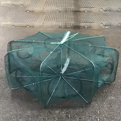 Nasa de pesca plegable – Trampa para peces, cangrejos y anguilas