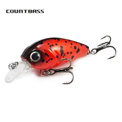 Señuelo Wobbler Countbass hundidor 35mm 4,3g plástico duro