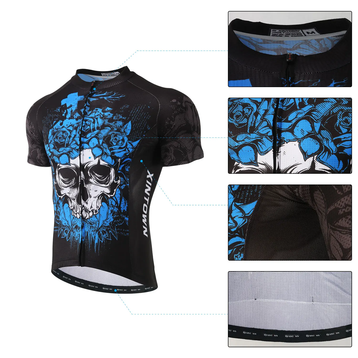 Maillot de ciclismo hombre transpirable secado rápido verano - imagen 5