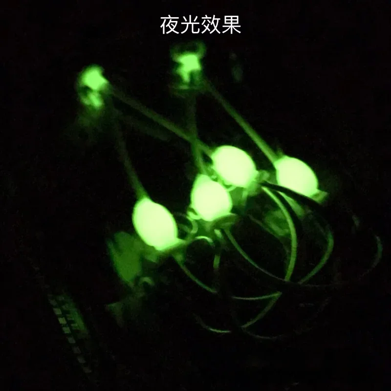 Mustad-gancho de placa de hierro de balanceo lento, J-ASSIST3, luminoso, de aguas profundas, objeto grande, lanza de atún - imagen 2