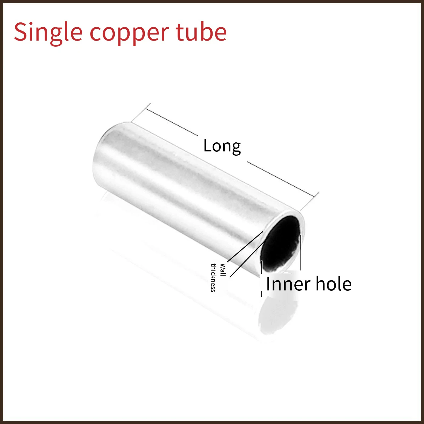 100 Uds. Conector de sedal de Pesca, accesorios de fijación, manga de engarzado, tubo de cobre, mangas de engarzado, accesorios de Pesca de carpa - imagen 4