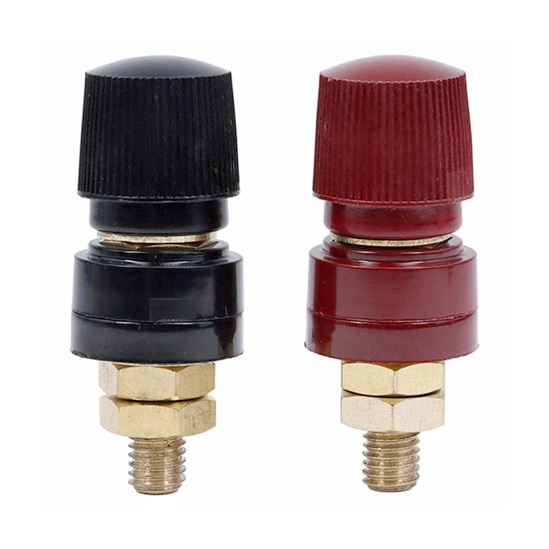 Tornillo de rosca de poste de encuadernación de alambre, M5, M8, M10, Negro, Rojo, batería de litio, inversor de soldadura, abrazaderas, fuente de alimentación, empalme de terminales de conexión - imagen 2