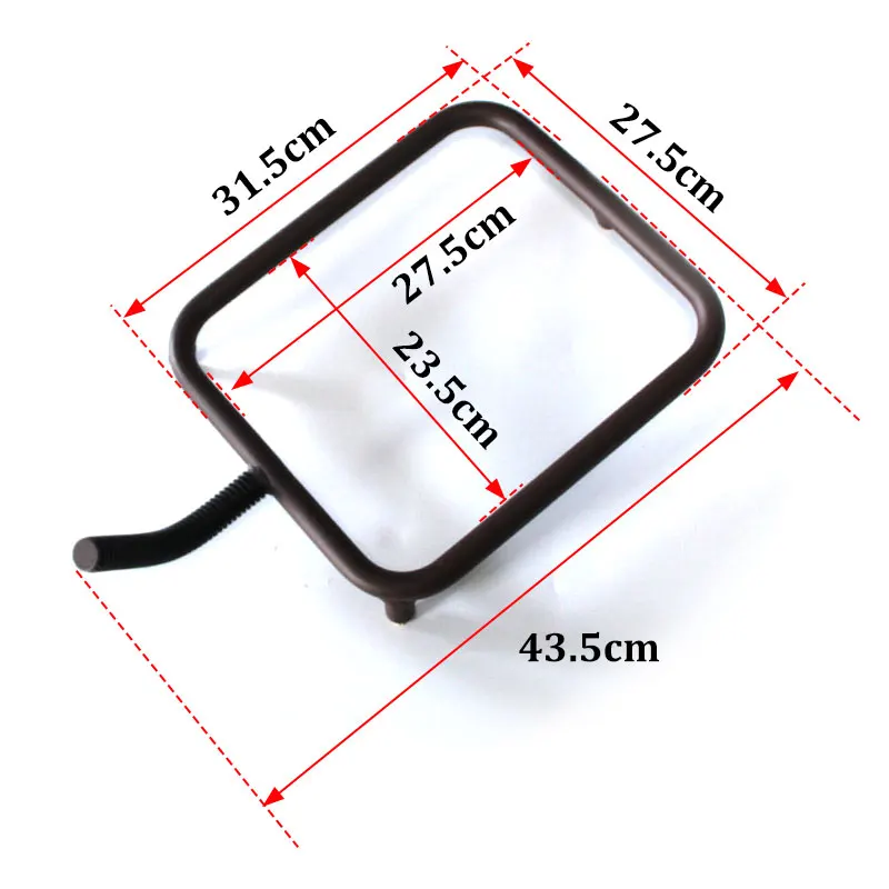 Accesorios de pesca de carpa, estación de Spod para sujetar aparejos de pesca de cubo Rectangular - imagen 2