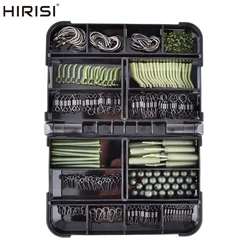 Kit accesorios carpa: ganchos giratorios, broches y mangas antienredos