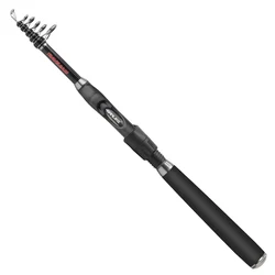 Caña Telescópica Carbono Sanlike 2,8m - Fibra de Carbono para Pesca