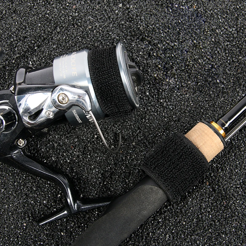 LETOYO 4 Uds correa de soporte de caña de pescar multifuncional alta elasticidad engrosada resistente al desgaste carrete de pesca cinturón - imagen 5