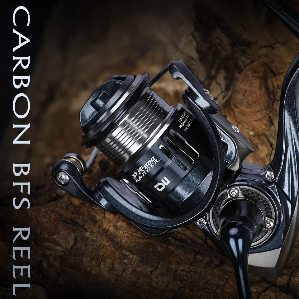 Carrete Spinning Tsurinoya Ranger – Carbono para Finesse y Ajing - imagen 3