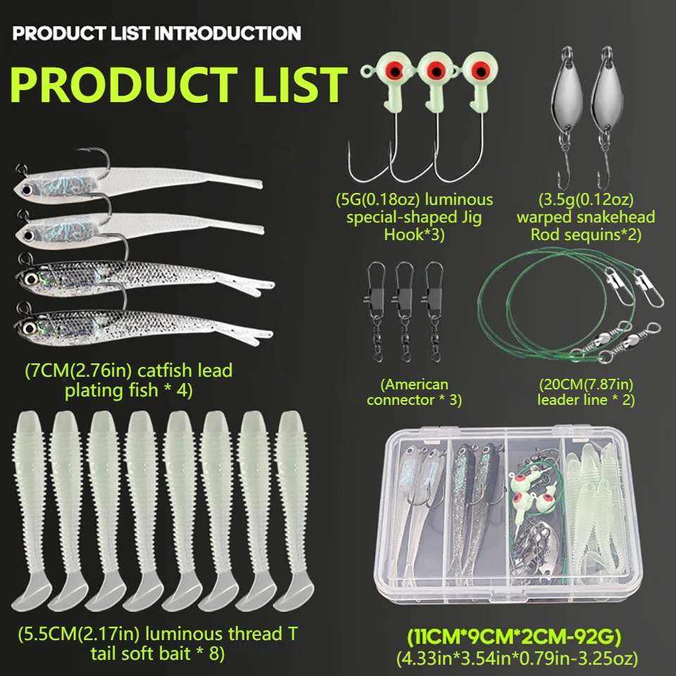 Cebo Swimbait Cola de Paleta Walk Fish con anzuelo integrado - imagen 2