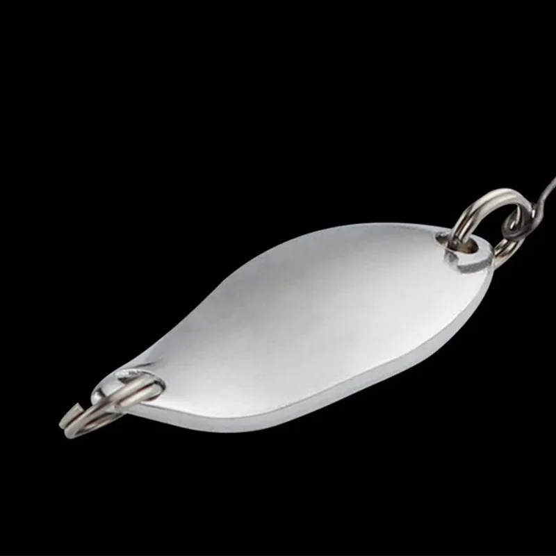 Señuelo giratorio de Metal para Pesca de carpa, cebo Artificial giratorio Wobblers, cebo dorado y plateado para lubina, 1 unidad - imagen 5