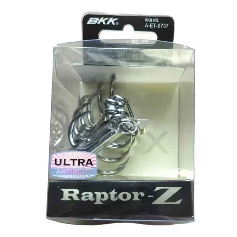BKK Raptor Z - Anzuelos triples ultra antioxidantes para pesca - imagen 4