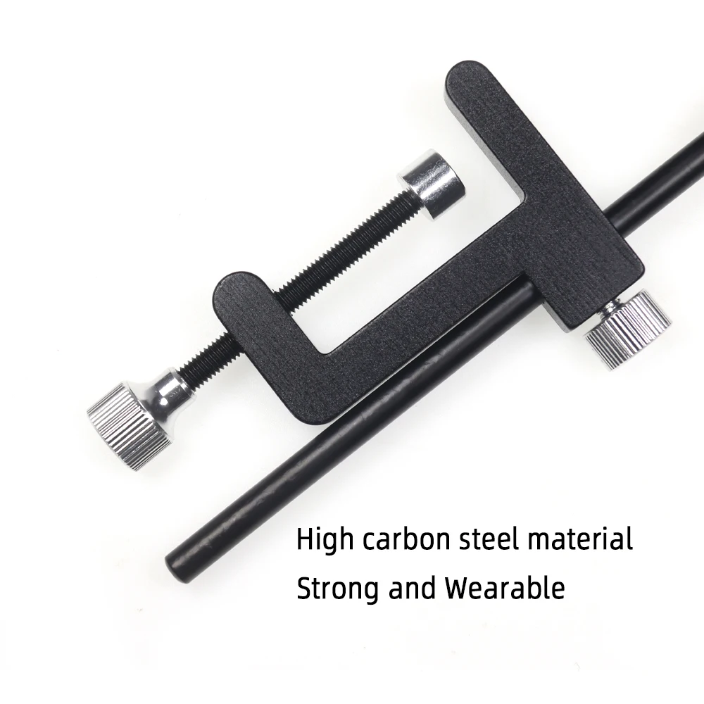 ICERIO-morsa para atar moscas, herramienta de sujeción de seguridad, gancho de pesca, abrazadera en C, tornillo de banco para atar con mandíbula de acero endurecido - imagen 5