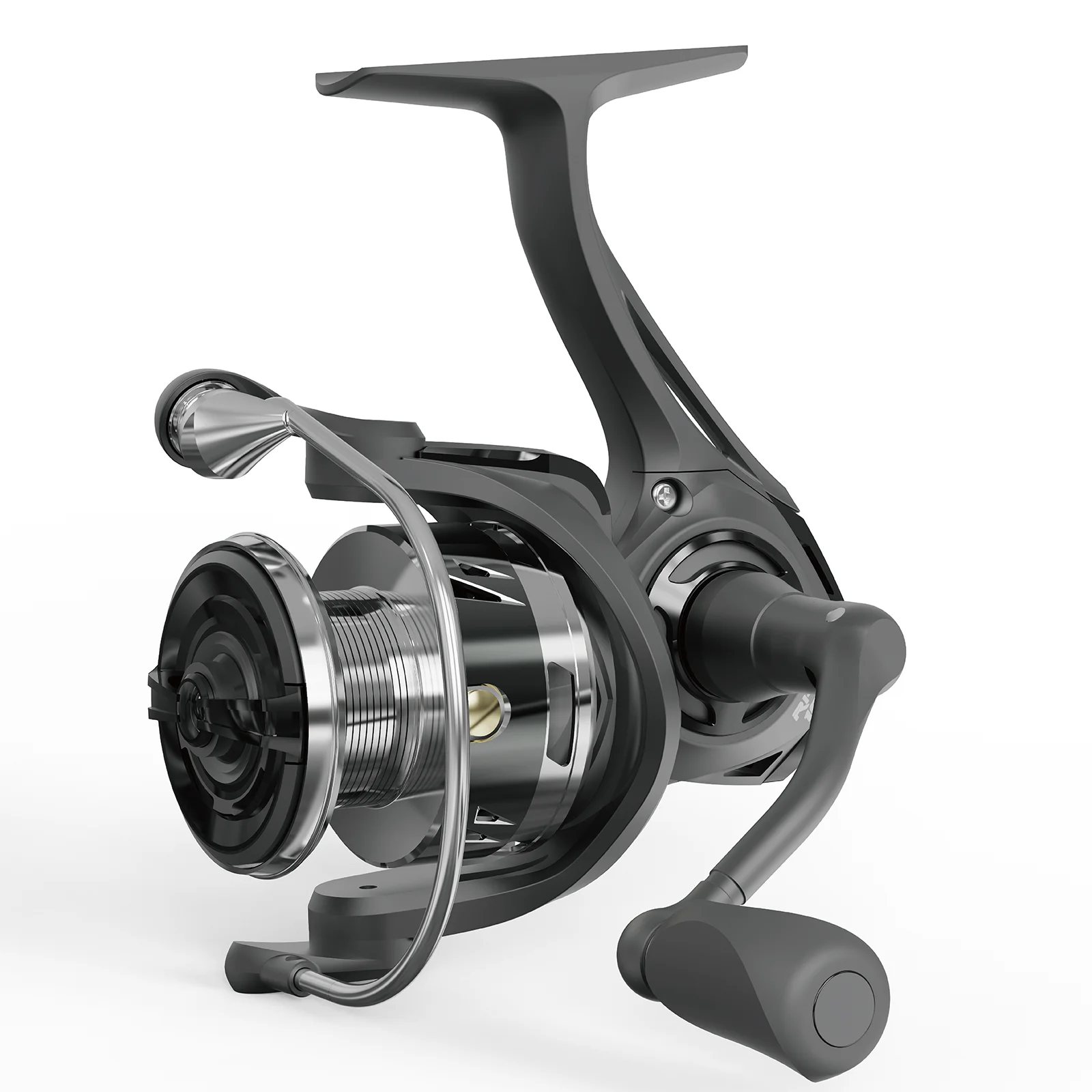 Carrete giratorio Rhino, arrastre de hasta 22 libras y carrete de pesca BB 7 + 1, carrete de aluminio CNC y pesca giratoria ultraligera - imagen 2