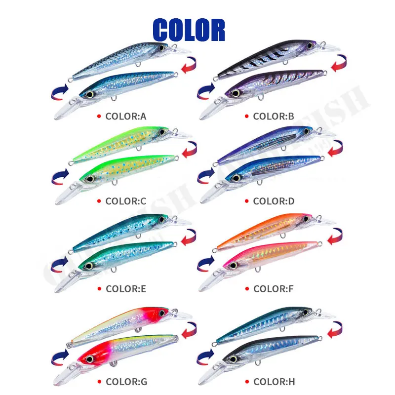 Explore el mundo vibrante de la pesca con nuestras diversas opciones de color