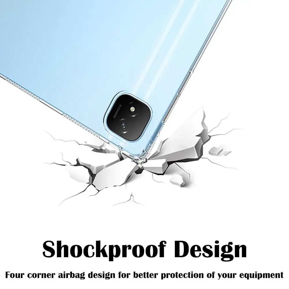 Para Honor Pad 9 X8A GT Pro MagicPad2 funda para tableta transparente TPU contraportada suave a prueba de golpes carcasa protectora Airbag Edge 2024 - imagen 4