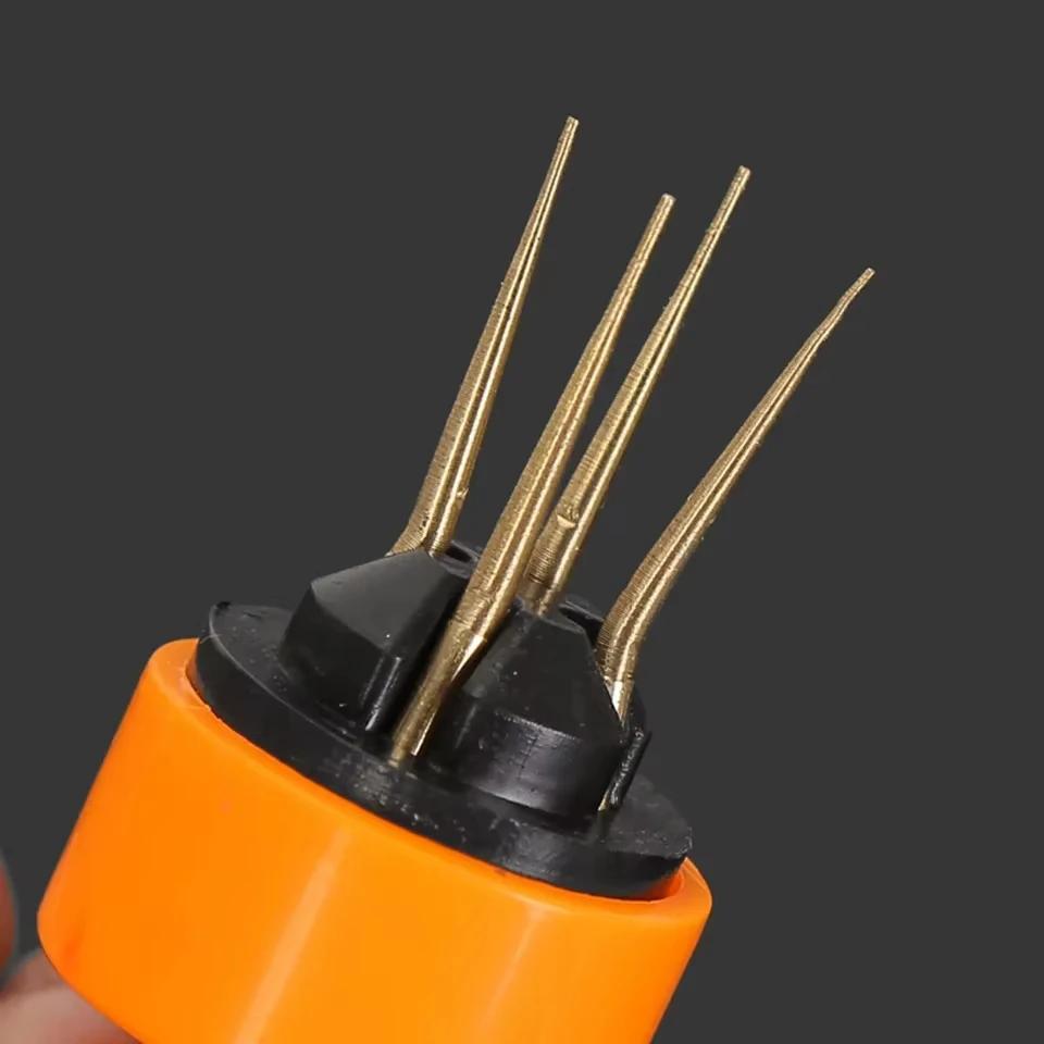 WALK FISH 1 Juego de 86mm lombriz de tierra elástico Clip de gusano de sangre cebo de partículas Clip de cebo rápido aparejos de pesca herramienta de pesca lubina trucha - imagen 2