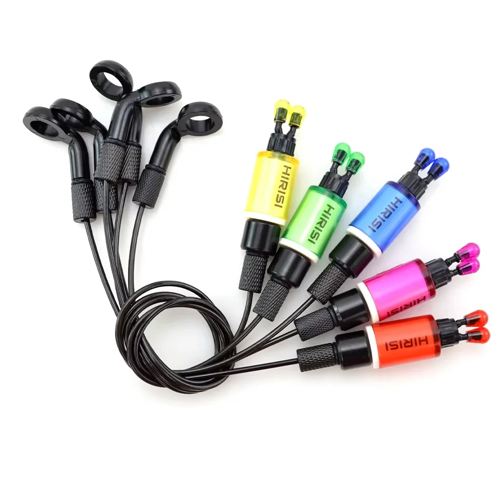 Hirisi-alarma de pesca de carpa, indicador de caída, cadena de acero inoxidable para pesca gruesa de carpa B2009 - imagen 2