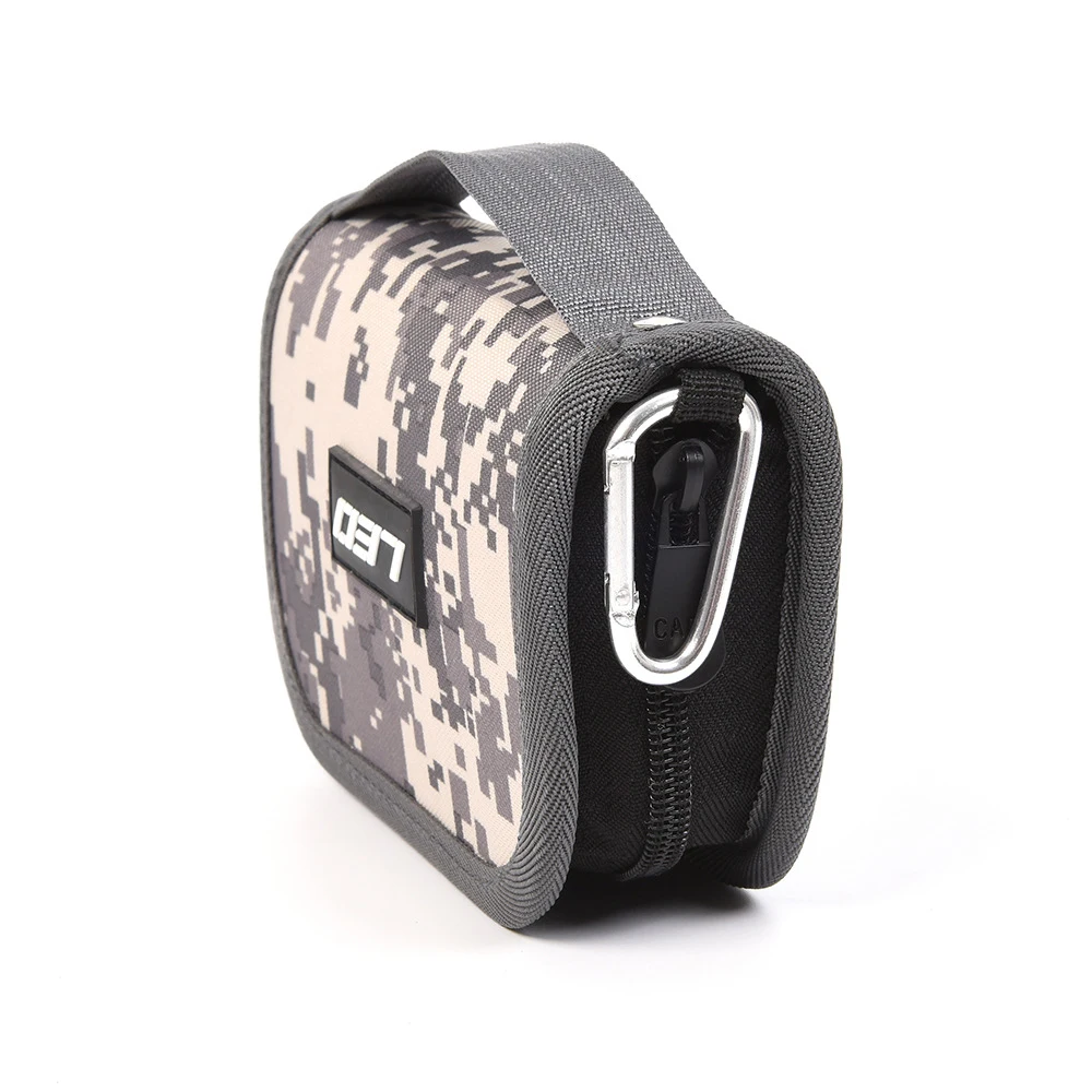 Bolsa de almacenamiento de Señuelos de Pesca multiusos, juego de cebos giratorios con lentejuelas de Metal, cuchara de trucha, lubina, caja organizadora - imagen 4