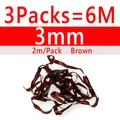 3packs 3mm Brown