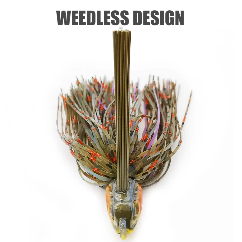 Lureholic-gabarito de natación sin malezas, 7 ~ 14g, cebo de alambre alto, cabezal de anzuelo de rendimiento, cebo de pesca para pesca de lubina con anzuelo Mustad - imagen 5