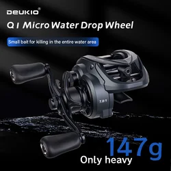 Carrete Baitcasting Ultraligero con Freno Magnético y Cerámico