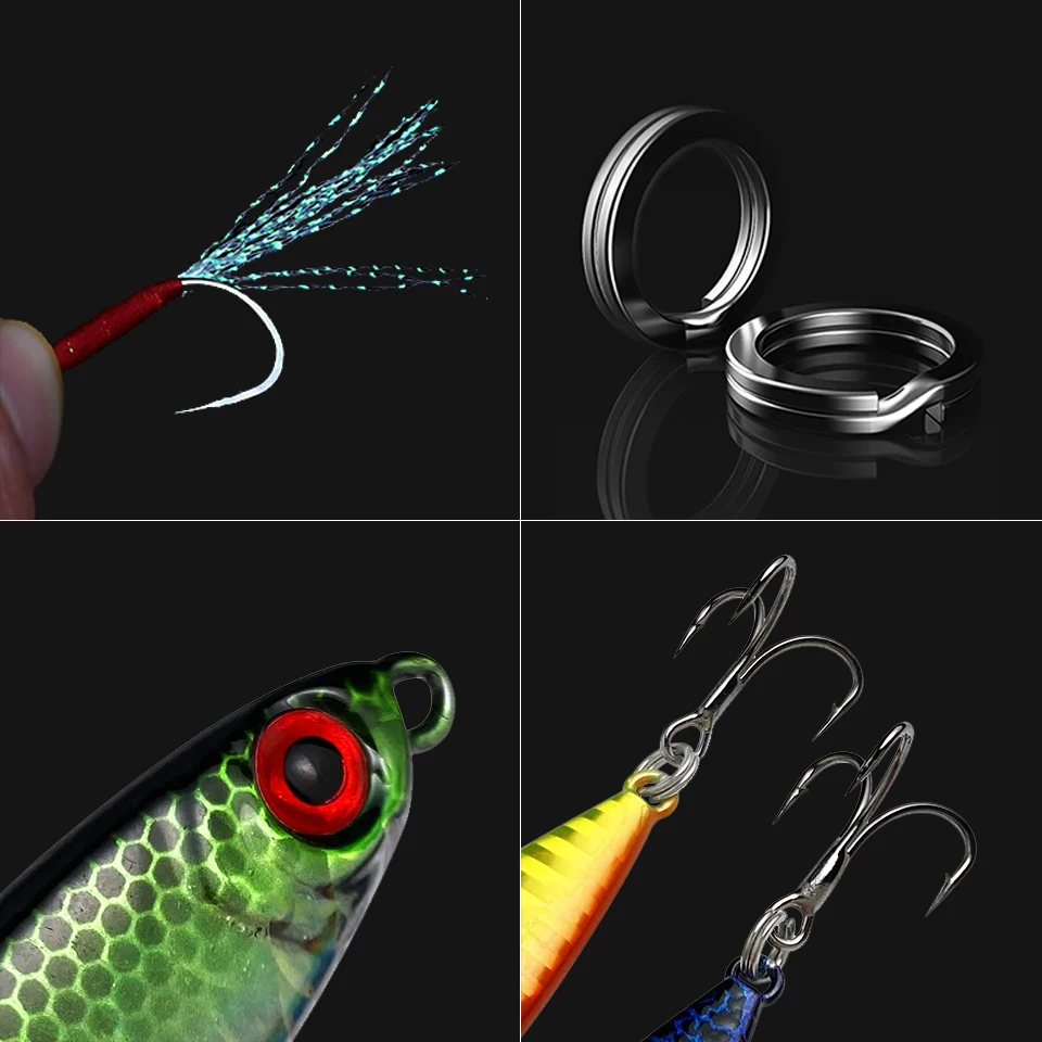 Señuelo de pesca Artificial, plantilla de fundición de Metal de gran calidad, 7g-10g-15g-20g-25g-30g, arrastre de orilla, cuchara de Jigging - imagen 5