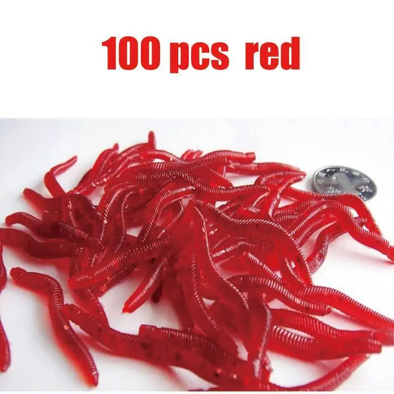 100 pieces red