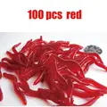 100 pieces red