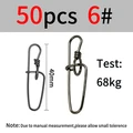 50pcs size 6