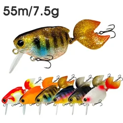 Crankbait flotante Goldfish 55mm 7,5g para lubina