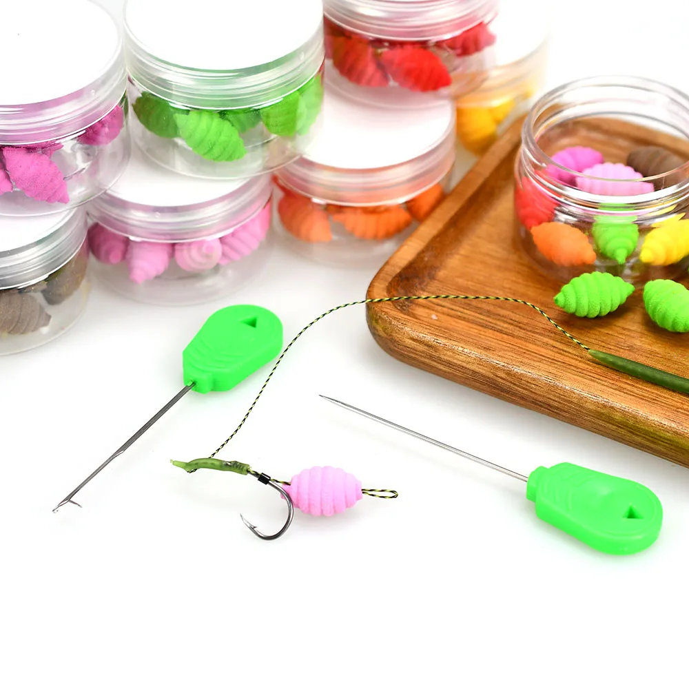 Nuevo Boilies emergentes, accesorios de pesca de carpa, cebo de pesca con flotabilidad para aparejos de pesca, fabricación de 15 unids/caja - imagen 5