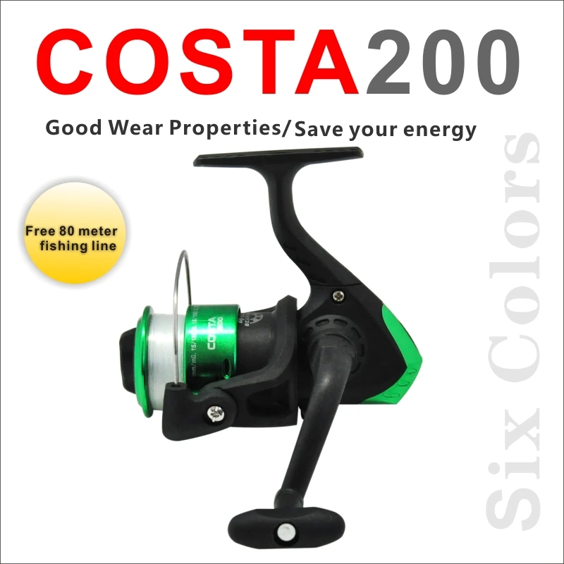 Carrete de pesca ORJD, carrete totalmente de Metal, carrete giratorio, mango de acero inoxidable, carrete de línea, accesorios de pesca de agua salada - imagen 4