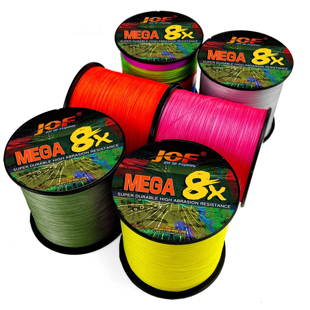 Línea de pesca de PE, 8 hebras, 1000M, 500M, 300M, señuelo trenzado fundido, duradero, multifilamento de 0,14 ~ 0,50 MM, suave, súper fuerte, fuerza de tracción - imagen 3