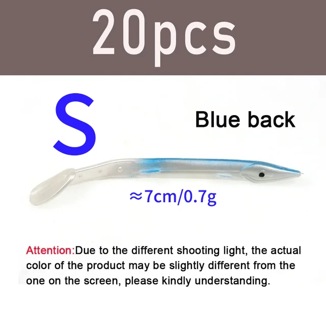 20pcs Blue back S